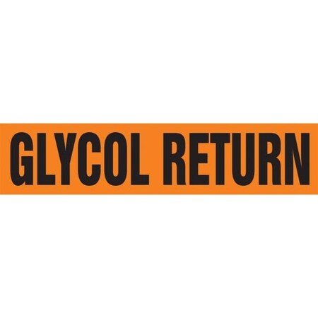 Accuform ASME ANSI PIPE MARKER GLYCOL RPK363CTC RPK363CTC